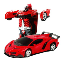Transformation RC Car Sports Driving Car Shock Resistant Robot Mini Not 4WD RC Deformation Car Children Toys for Children GIFT