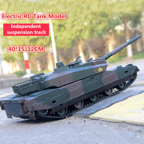 Newest recharge electric RC tank model kids toy XQTK24-2 40mins 45 degree slope off road remote cont army military tank toy