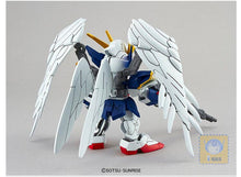 Original SD Gundam Model Cute GUNDAM W WING ZERO EW Mobile Suit Kids Toy