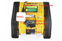 WiFi RC Video Tank with NodeMCU Development Kit with L293D Motor Shield With Camera T300