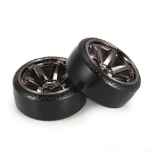 4Pcs RC Drifting Car Tire Set Hard Plastic Hard Tyre Set for Traxxas HSP Tamiya HPI On-road Vehicle Drifting RC Car Toys Parts