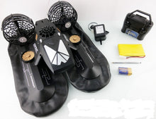 Amphibious Transport Dock Remote Control Hovercraft RC Boat Hovership 2.4G 6CH Work On Water 3pcs Battery Best Gift Toys For Kid