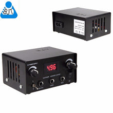 New High duty Digital DUAL Tattoo Power Supply Black LEDTattoo ink Power Supply box machine gun liner shader plug
