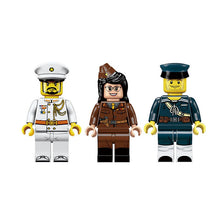 Enlighten Building Block Military Battle Sea Force Serpent Escort Carrier 3 Figures 642pcs Educational Bricks Toy Boy Gift