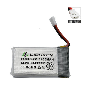 1400mAh 3.7v lipo Battery for SYMA X5 X5S X5C X5SC X5SH X5SW M18 H5P HQ898B HQ859B H11D H11C T64 T04 T05 F28 F29 T56 T57 Charger