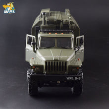 WPL B36 1:16 RC Car 2.4G 6WD Military Truck Crawler Command Communication Vehicle RTR Toy Carrinho de controle