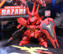 Original SD Gundam Model Cute MSN-04 SAZABI DESTROY MODE Mobile Suit Kids Toy
