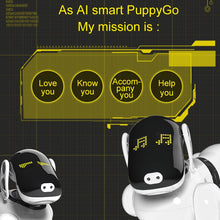 HeLicMax AI Dog Robot Toy 1803 APP Control Bluetooth Connection Smart Electronic AI Pet Dog Toy For Your Famliy and Friends