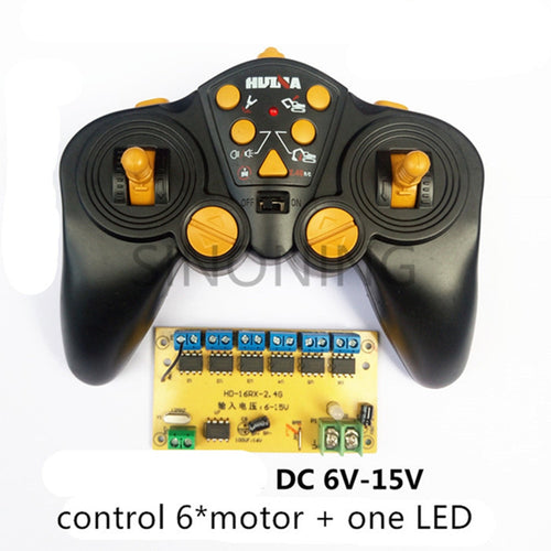 12 CH high-power 2.4G remote control and receiver car ship Tank excavator DIY 6-15v