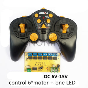 12 CH high-power 2.4G remote control and receiver car ship Tank excavator DIY 6-15v