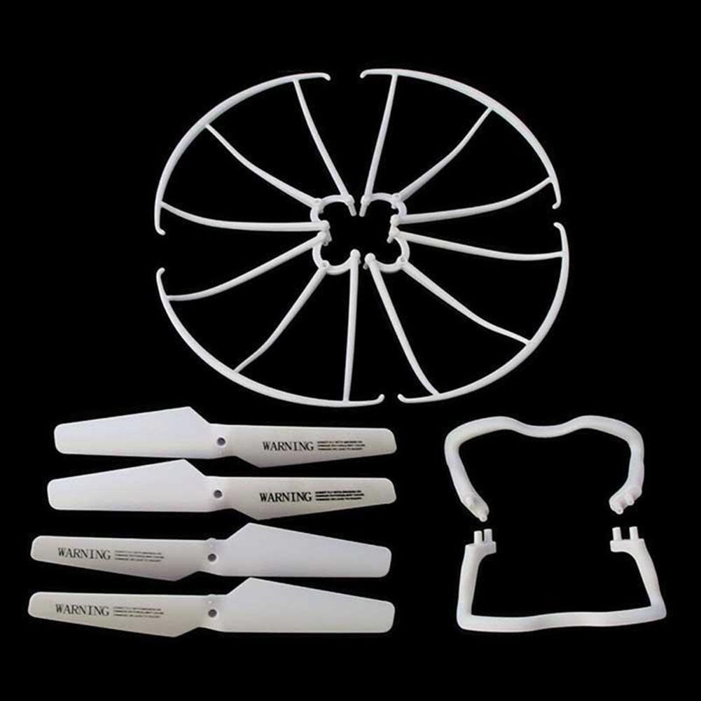 Lightweight Drone Accessories 4 pcs Blade/Tripod/Protection ring Main Propeller Replacement Spare Parts for Syma X5 X5C