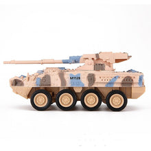 YUKALA 1:72 Radio Remote Control Mini RC German Military Stricker Artillery Car Type-G Electric Airsoft Mini RC Tank