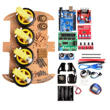 Avoidance tracking Motor Smart Robot Car Chassis Kit Speed Encoder Battery Box 4WD Ultrasonic Module For Arduino kit