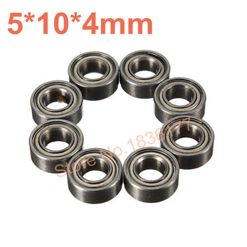8pcs/set HSP Parts 02139 8P Ball Bearing 5*10*4mm Himoto 31044 Baja For 1/10 RC Model Car