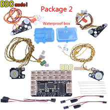 LED Front Rear lights + IC Lamp Group Headlight Kit For RC Crawler Trx4 RC Car Parts DIY Replacement Repair Accessories