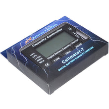 1-7S Digital Power Display LCD Checker Tester Battery Capacity Controller LiPo LiFe Li-ion NiMH Nicd for RC Drone Car