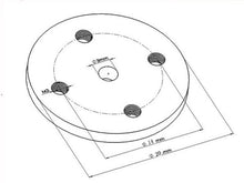 10pcs Metal Servo Arm 25T Round Type Disc Matal Horns for MG995 MG996R MG945 MG995 MG946 Rc Servos Futaba Robot