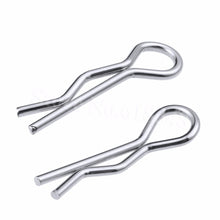 50pcs/lot Universal Micro 1/18 RC Car Body Clips Pins Bend Metal For Remote Control Toy Spare Parts