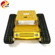 DOIT Tracked Robot YP100 with Aluminum Alloy Frame Robotic Arm Interface Holes for Robot Project Graduation Design