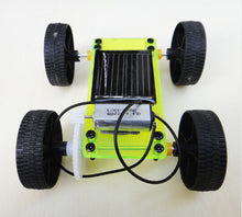 Assembly Mini Solar Powered Toy DIY Car Kit Children Gift Educational Puzzle IQ Gadget Hobby Robot Newest 8x6.8x3.2 cm