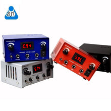New High duty Digital DUAL Tattoo Power Supply Black LEDTattoo ink Power Supply box machine gun liner shader plug