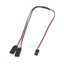1Pcs 300mm 30cm Servo Y Extension Lead Wire Cable f RC Futaba JR Servo Part New