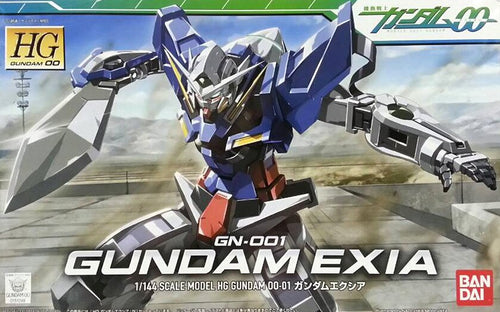 Gundam Model HG 1/144 GN-001 EXIA 00 GUNDAM READY PLEAYER ONE THUNDERBOLT Armor Unchained Mobile Suit Kids Toys