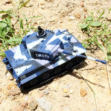 Hot Selling Mini Radio Remote Control Tank RC German Military Tiger Tank with Sound Light Toy For Childs