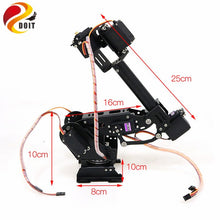 Mobile Robot with 8 DOF Mechanical Arm Shock Absorber Tank Chassis for Grabbing Transport DIY Educational Project