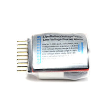 2019 new RC Lipo Battery Low Voltage Alarm 1S-8S Buzzer Indicator Tester LED Voltage Meters