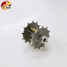 2pcs/lot 4/5/6mm Stainless Steel Metal Driving Driver Wheel Track Wheel Parts for Robot Tank Chassis DIY RC Toy Parts