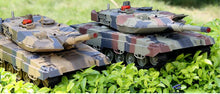 Newest 2pcs VS HUMAN RC Battle Tank 558 29CM Simulation Infrared germany tiger RC main Battle Tank Boy Children Toys Panzer Toy