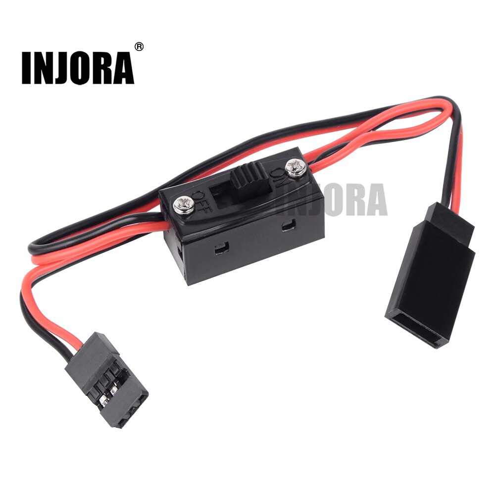 INJORA LED Light Control Power Switch for Traxxas TRX4 Axial SCX10 90046 Tamiya RC Model Car