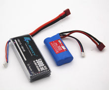 2PCS New Version Rc Lipo Battery 2S 7.4V 5000mah 30C Max 60C for Wltoys 12428 12423 1:12 RC Car Spare parts