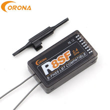 Corona 2.4G R8SF 8CH S-FHSS/FHSS compatible receiver Used for FUTABA S-FHSS T6j T6K T8J T10J 14SG 16SZ 18MZ 4PLS remote control