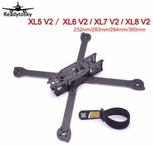 3K Full Carbon Fiber TrueX XL5 V2 232mm/ XL6 V2 283mm / XL7 V2 294mm / XL8 V2 360mm/XL9 V2 390mm Arm 4mm Freestyle Frame for FPV