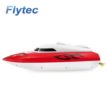 Flytec 2011-15A 27MHZ 4CH 10KM/H High Speed Sailing Electric RC Ship Toy Racing RC Boat for Kids