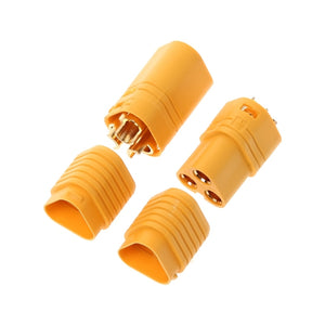1 Pair MT60 3.5mm 3 Pole Bullet Connector Plug Set For RC ESC to Motor