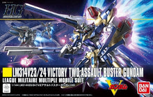 Original Gundam Model HG 1/144 LM314V23/24 VICTORY TWO ASSAULT BUSTER GUNDAM Unchained Mobile Suit Kids Toys