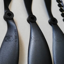 10pcs/lot 1147 1080 1047 9047 8060 7040 Black propeller 2 blade paddle slow props for fixed wings RC airplane