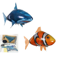 Remote Control Flying Air Balloons Shark Toys Air Swimming Fish Infrared RC Nemo fly Clown Fish Kids Hobbies Gifts Party Robots