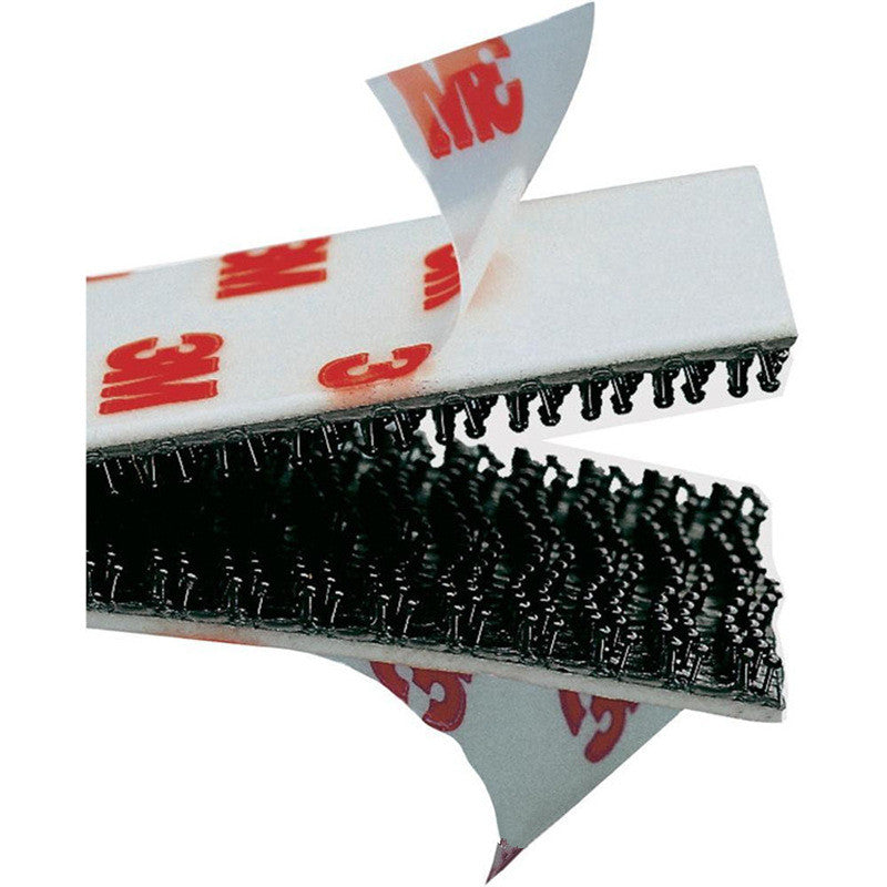 6pcs 3M Dual Lock SJ3550 Black VHB Mushroom adhesive fastener tape, Type 250/ (25.4mm x 10cm) 60cm length