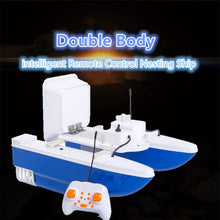 Professional Outside Fishing Electric RC Bait Boat Double Body Folding 500M 1.5KG Wireless Automatic Feeding Remote Control Boat
