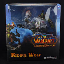 Wow Raider Riding Wolf Orcus Action Figure Statue Toy Anime Figure Collectible Model Toy Doll Robot Figure Kit Block