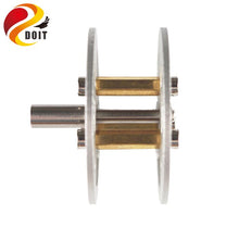 DOIT Aluminum Alloy All-metal Caterpillar Bearing Wheels Roller Tank Bear Tyre Tire Track Crawler Caterpillar Chassis Toy parts