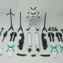 Japaness Original HG 1/144 Gundam Model RX-0 FULL ARMOR UNICORN GUNDAM Freedom Destroy Armor Mobile Suit Kids Toys With Holder