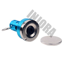 INJORA 4PCS Metal Magnetic Stealth Invisible Body Post Mount with R Clips Pin for 1:10 RC Car Axial SCX10 HSP Tamiya Redcat