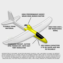 RC Airplanes Capacitor Electric Hand Throwing Glider DIY Airplane Model Hand Launch Throwing Glider educational toy for children