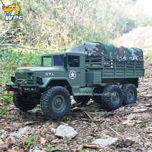 WPL B16 B-16 1:16 RC Truck WPL RC Crawler Car 6WD 2.4G Mini Off-Road Remote Control Car 15km/H Top Speed Mini RC Monster Truck