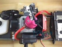 G26IP1 ARTR Gasoline 26CC-Clutch Engine RC Racing Boat Deep-V Shaft Rudder White TH02721